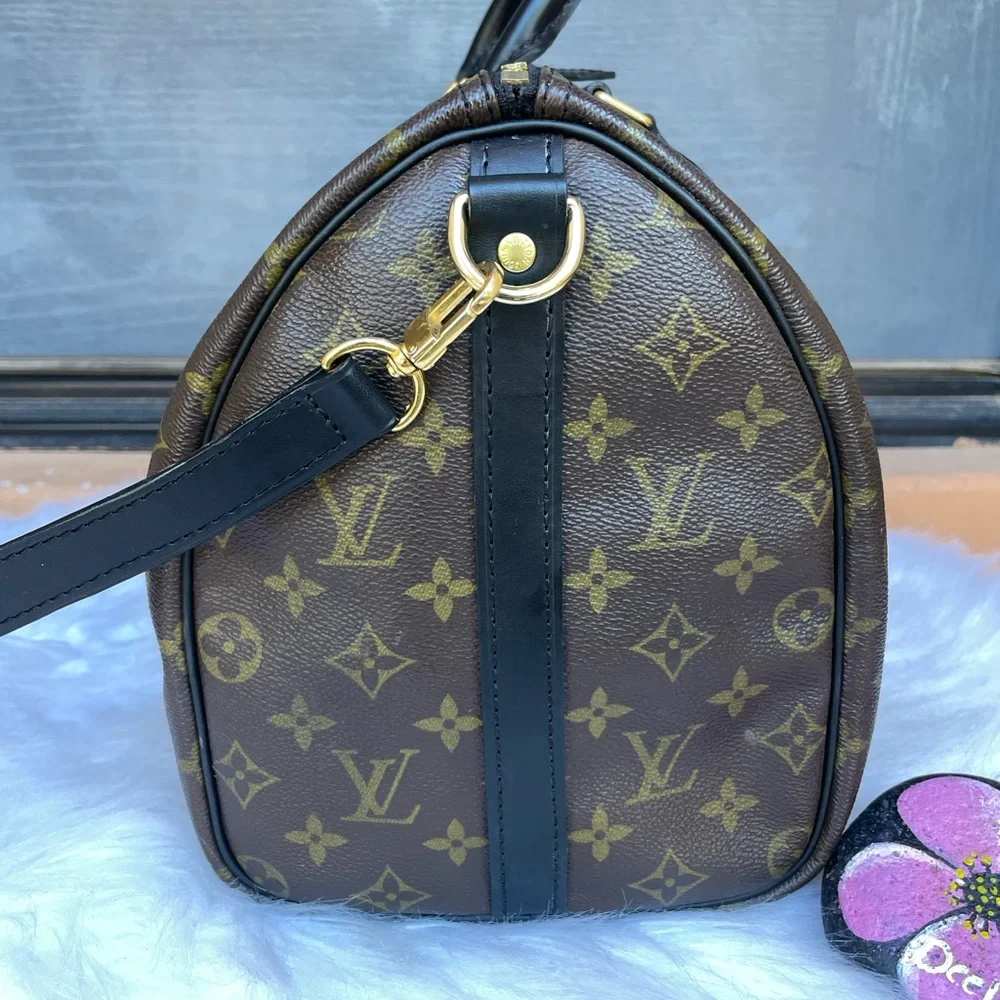 LOUIS VUITTON Speedy 35 Custom Bandoulire - Picture 4 of 15